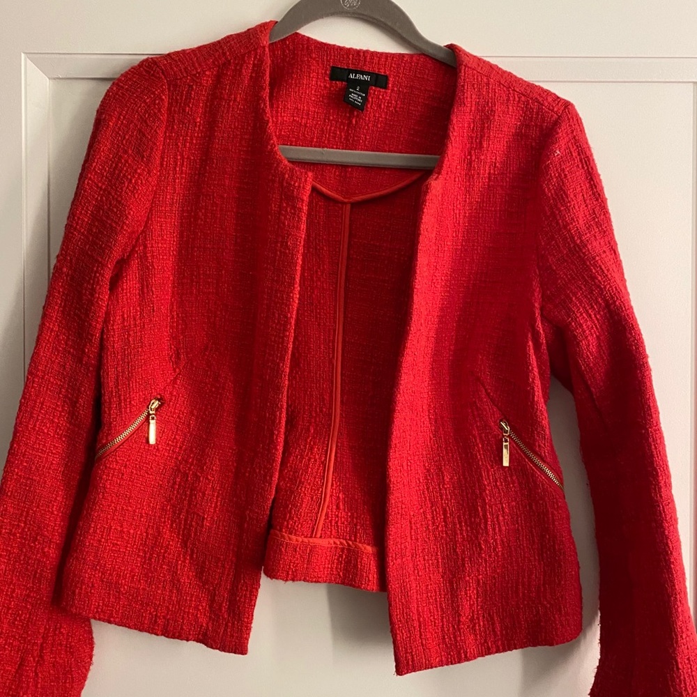 Alfani Red Blazer